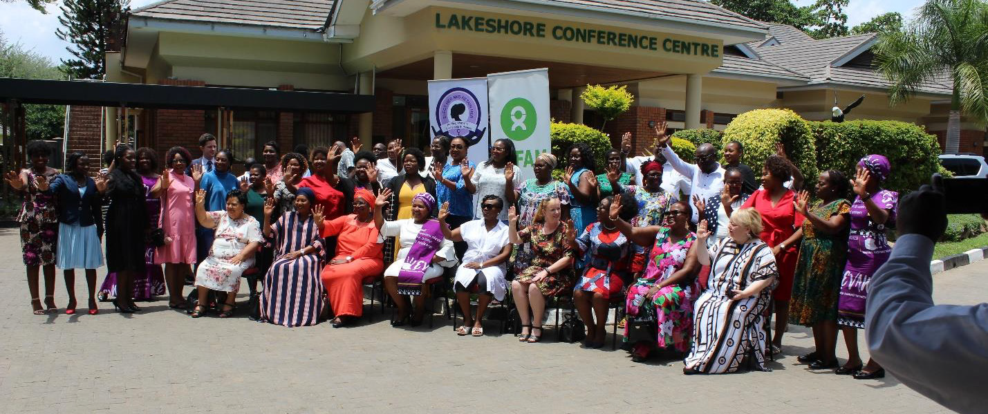 The Malawian Parliamentary Women's Caucus at December 2022's Oxfam Retreat