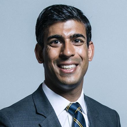 Official portrait of Rt. Hon. Rishi Sunak MP, Prime Minister and Leader of the Conservative Party