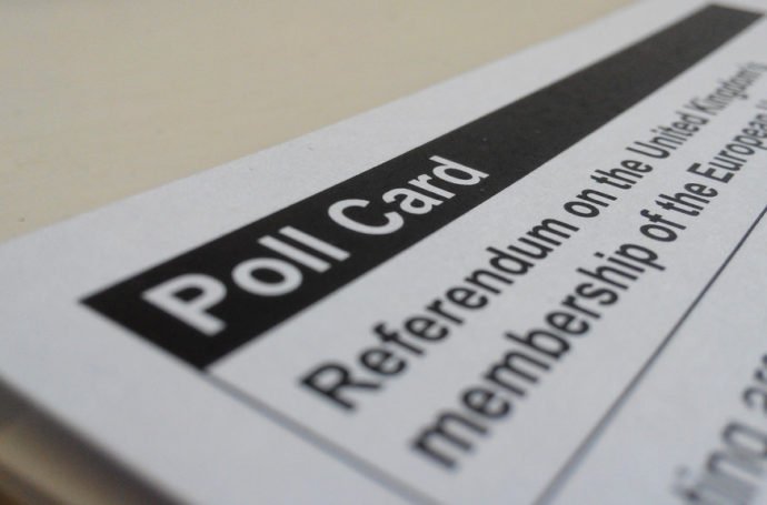 Referendum poll card