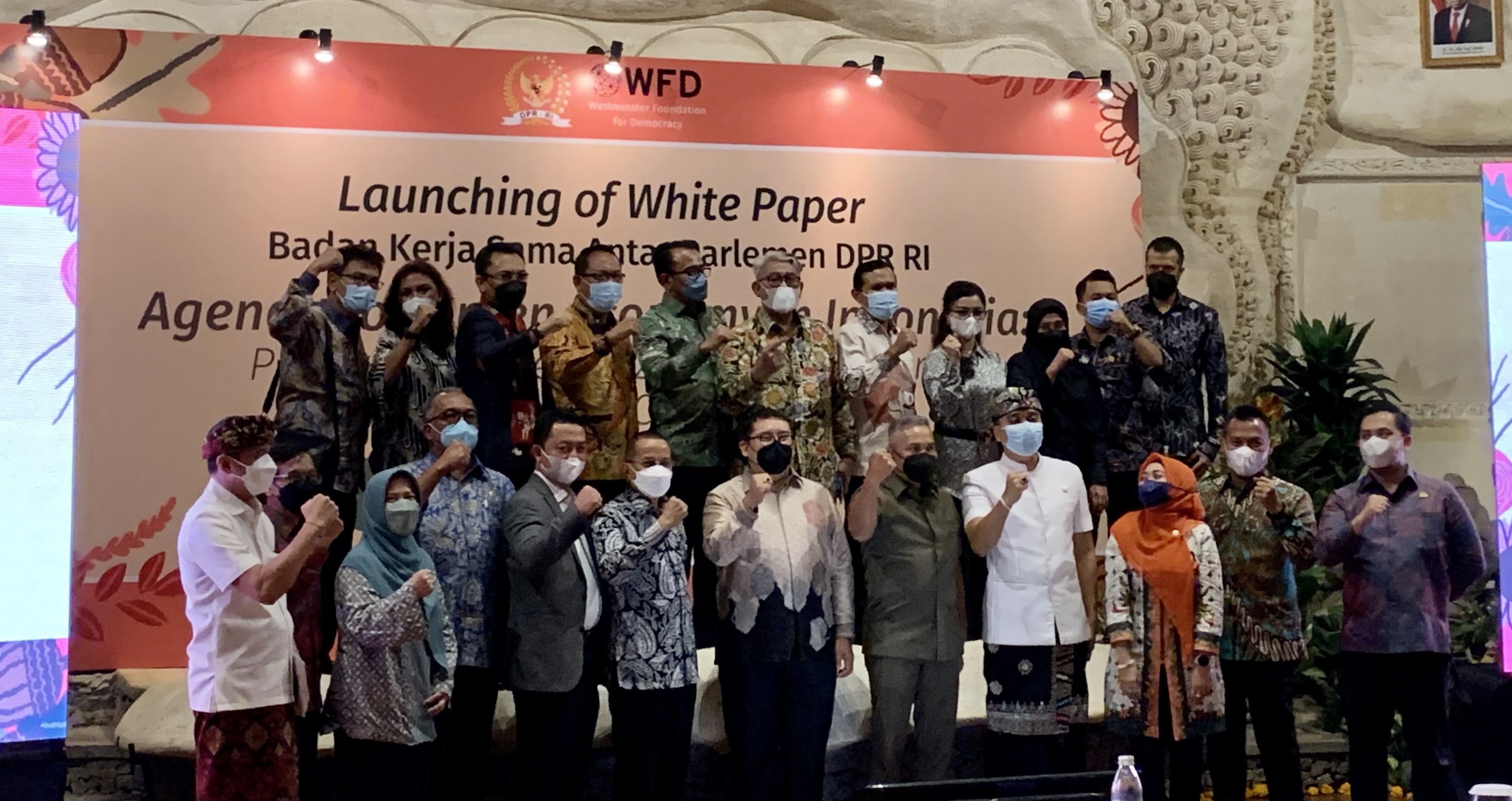 Indonesian MPs at the Green Economy White Paper Launch