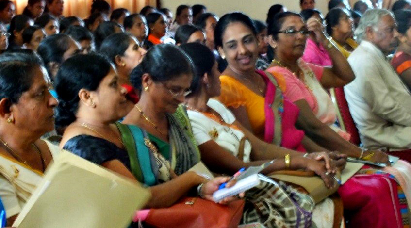 Group of women sitting together