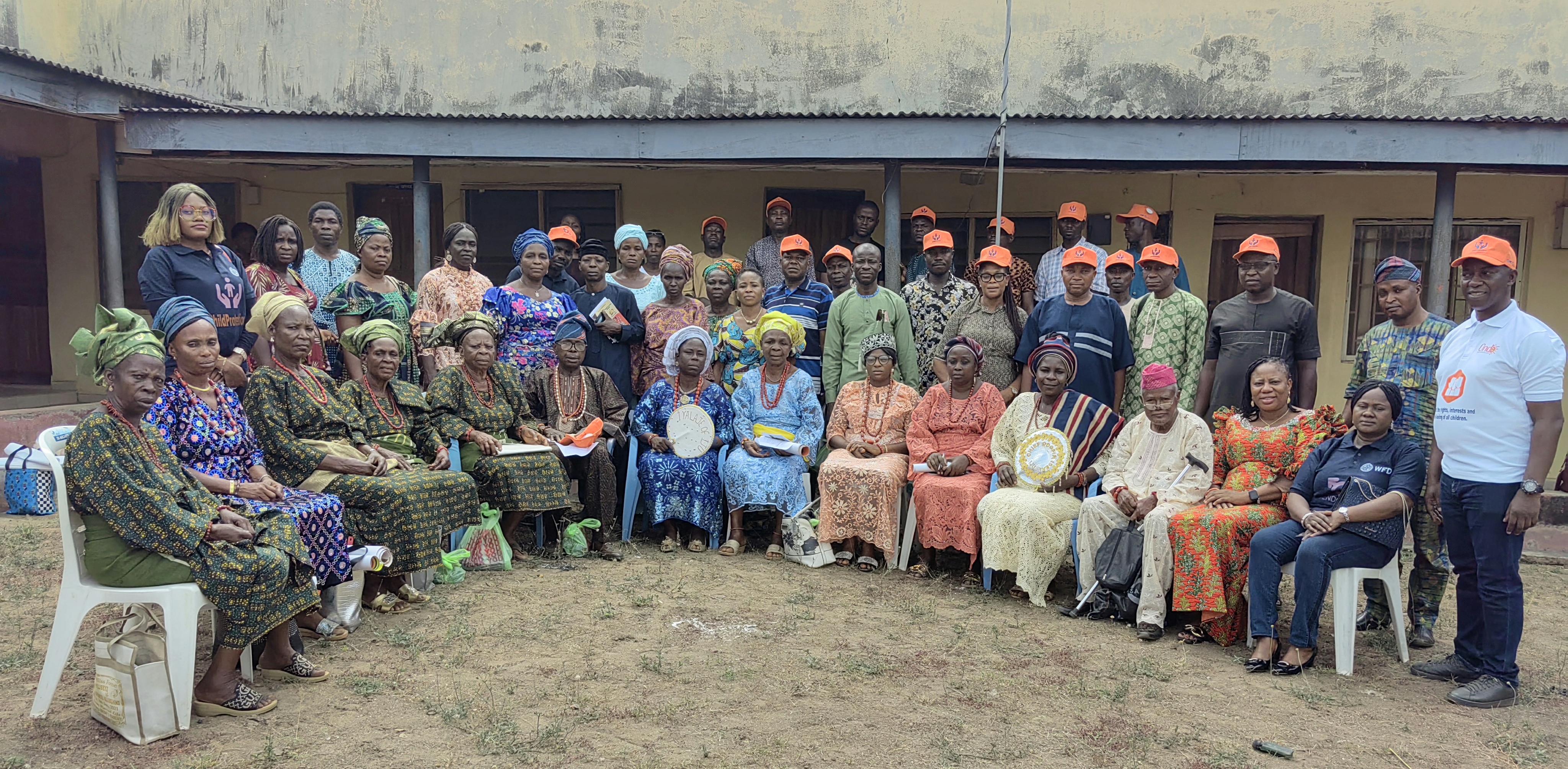 Community members at the sensitisation on the Vapp law