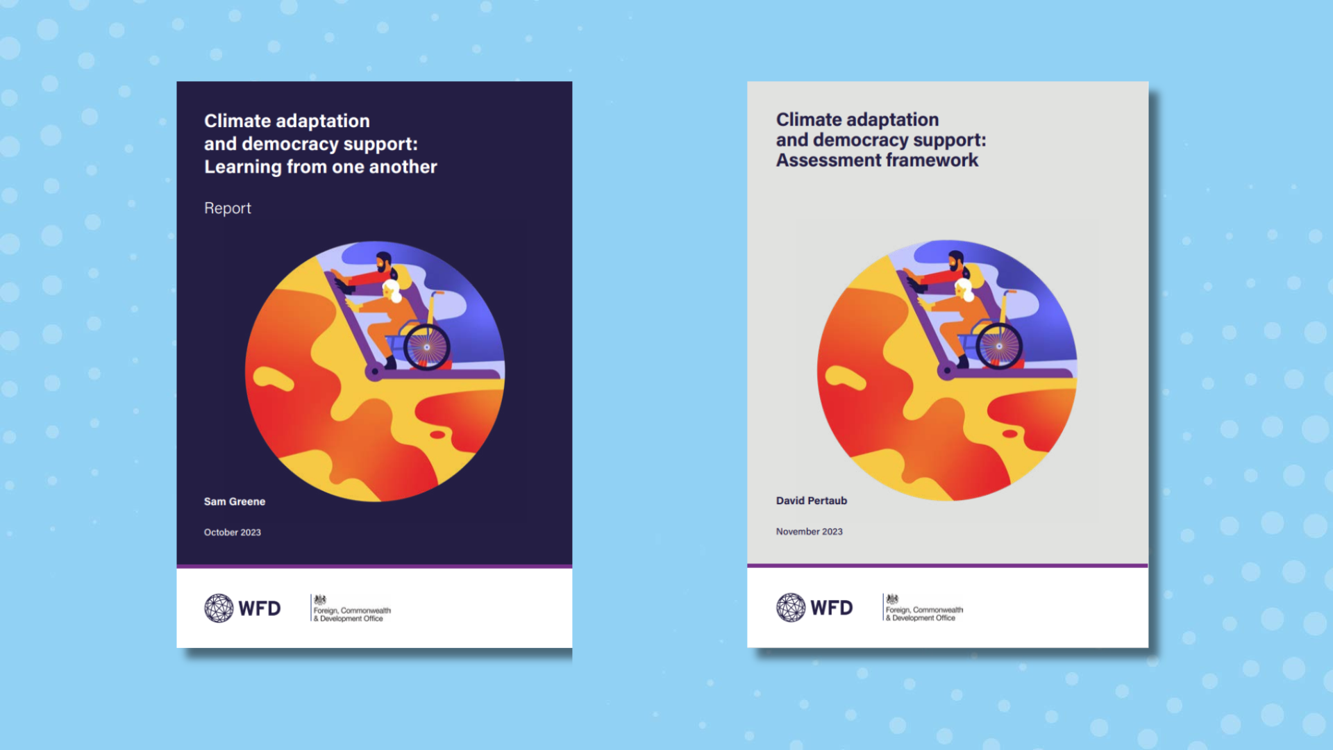 The front covers of the report and framework