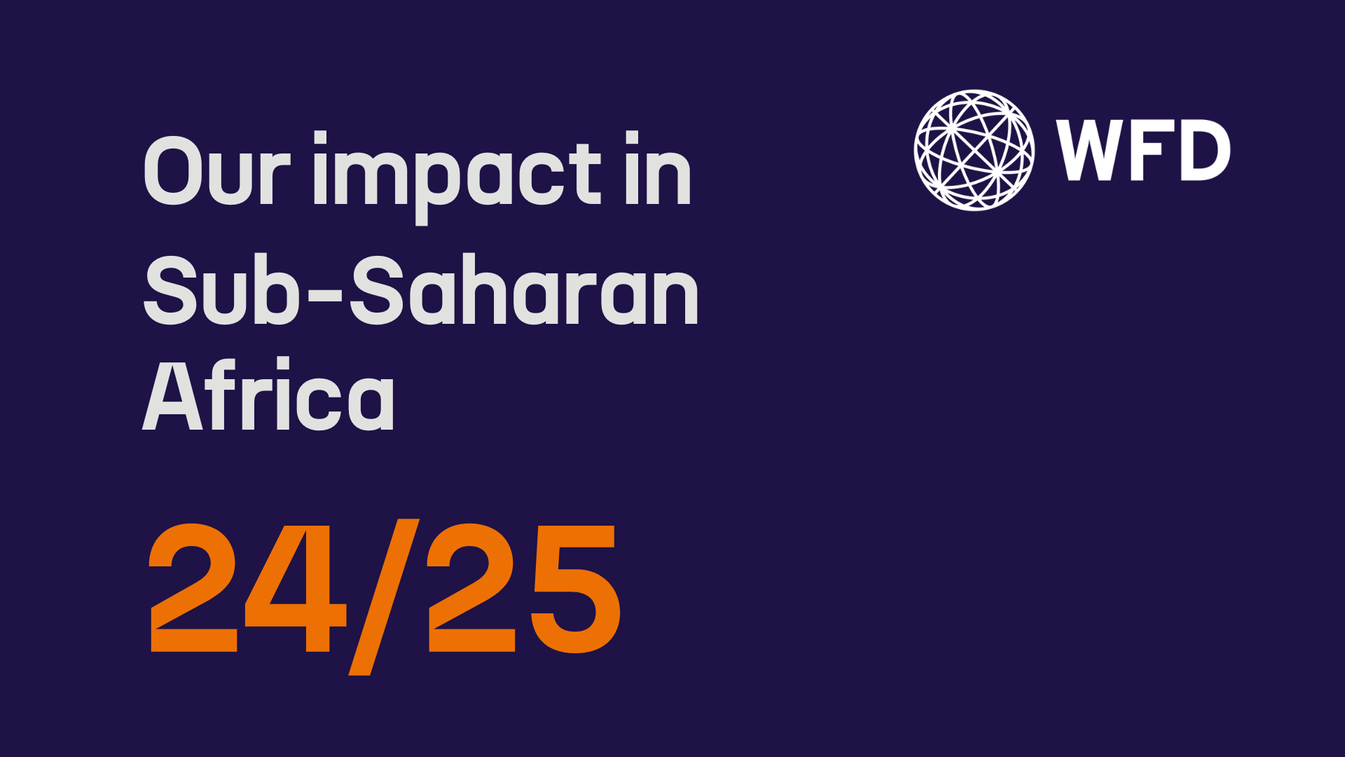 Impact in Sub-Saharan Africa 
