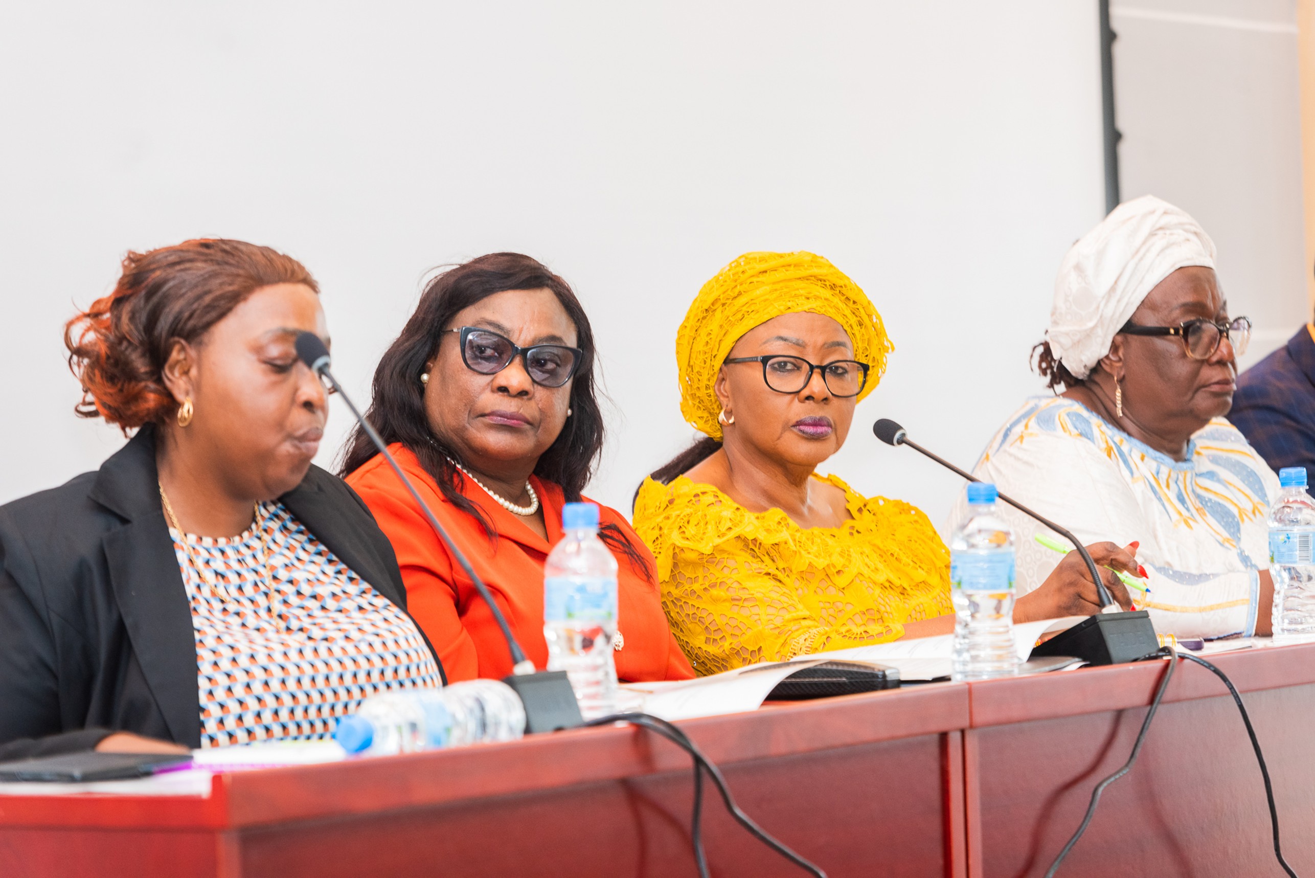 Women at Sierra Leone event
