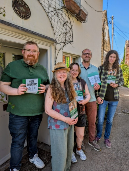 Green Left Front leafletting campaign
