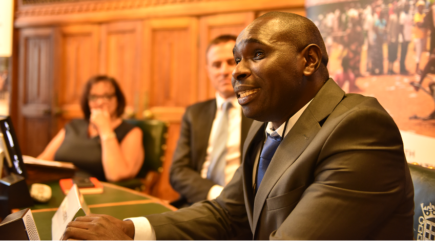 Kenyan activist at APPG