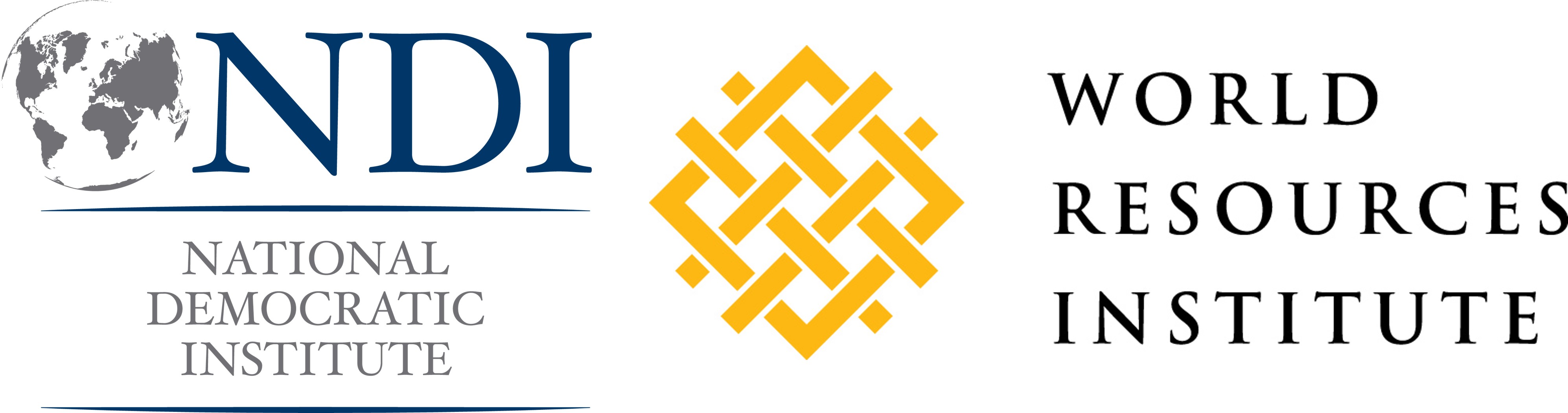 NDI and WRI logos