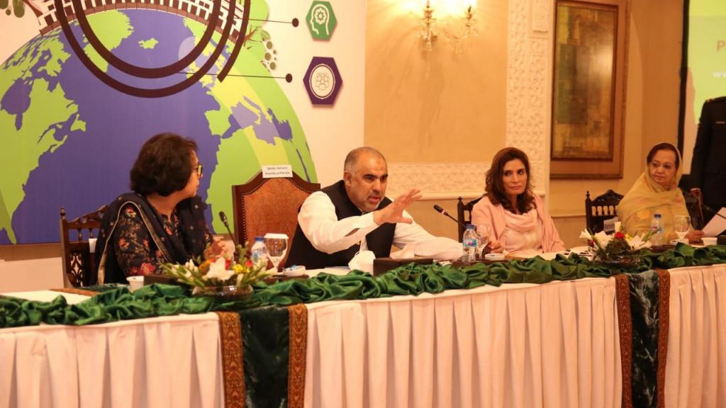 Members of the Pakistan National Assembly's Standing Committee on Climate Change
