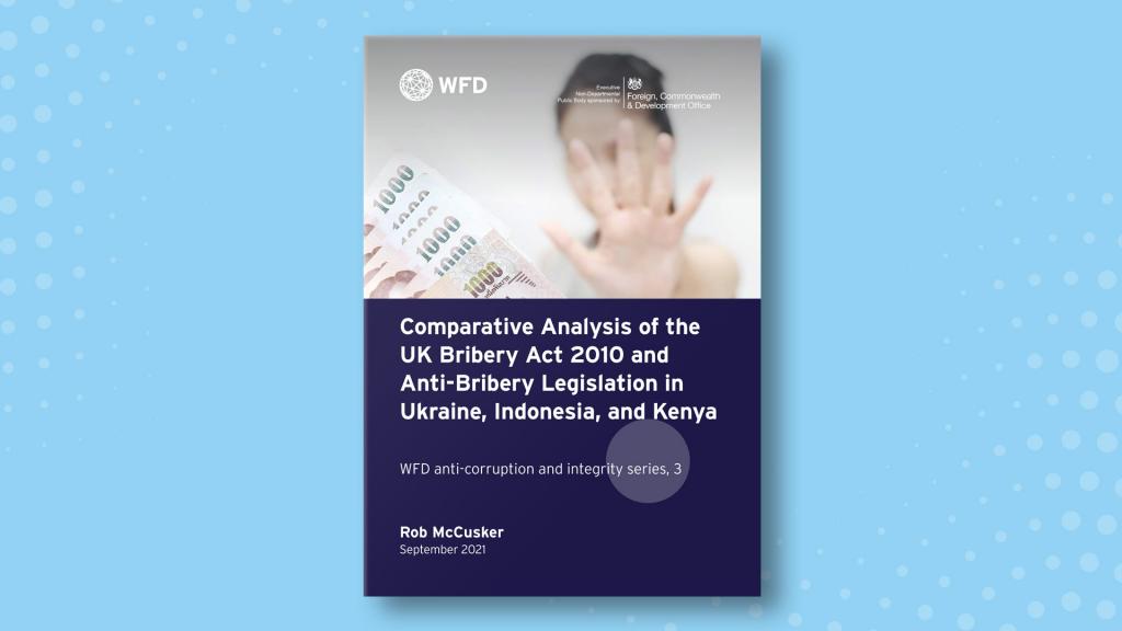 cover of anti-bribery publication