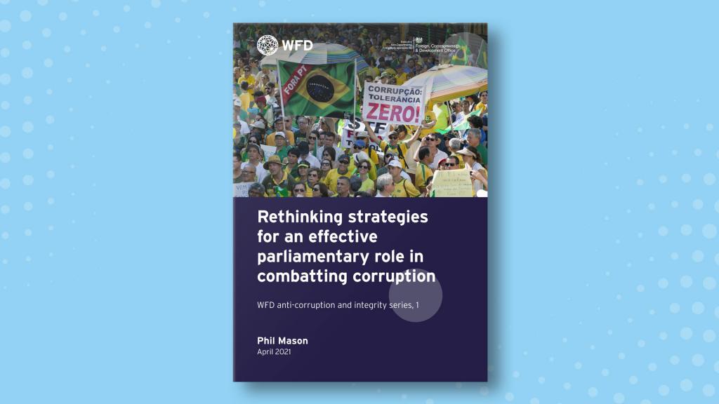 cover of Rethinking strategies for an effective parliamentary role in combatting corruption
