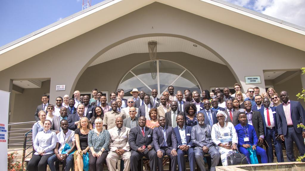 A group shot of the Africa liberal network