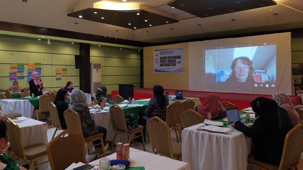 A WFD workshop taking place in the Bangsamoro