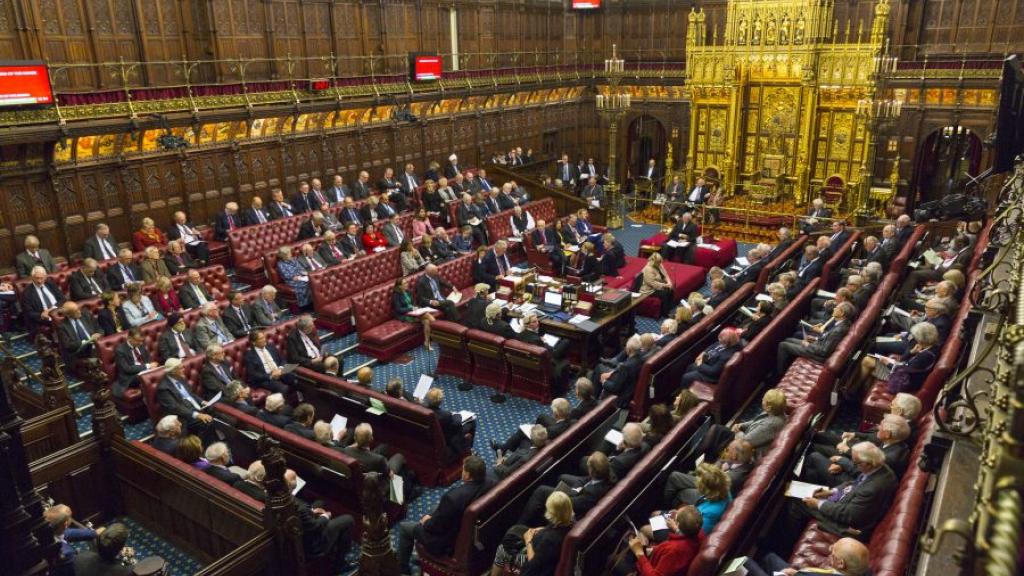 chamber of the UK House of Lords