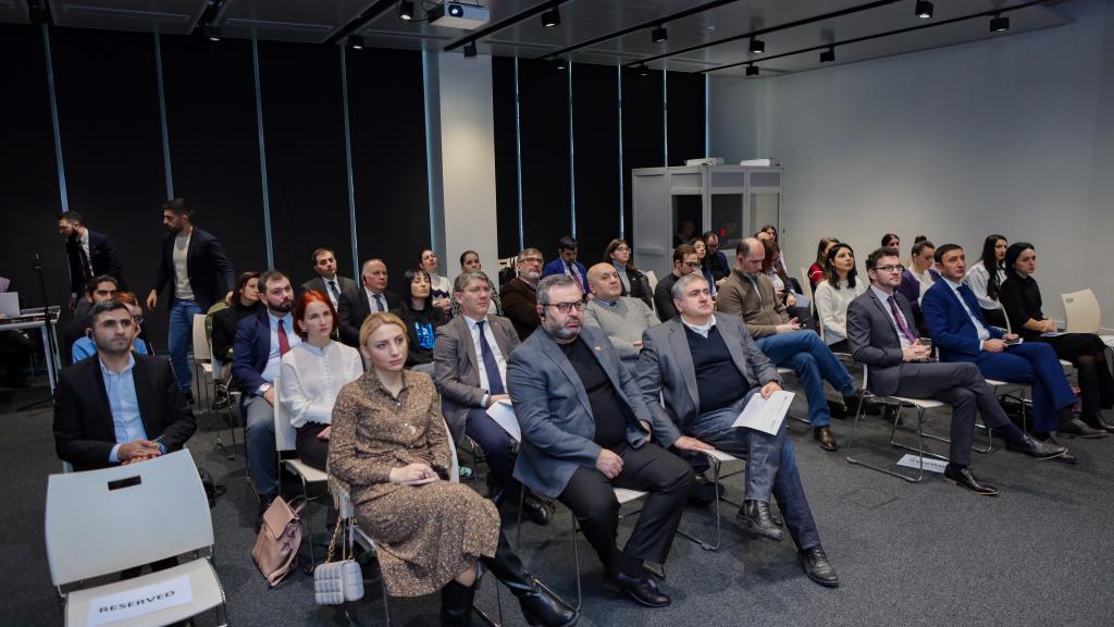 Group of people participating in the launch event 