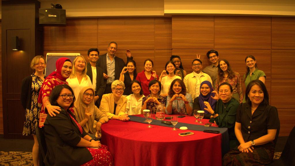 A group photo of participant from the women political leadership programme