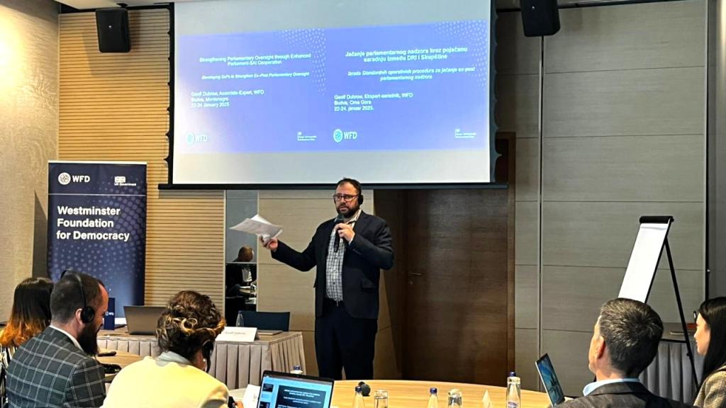 Workshop in Montenegro led by WFD Associate Geoff Dubrow