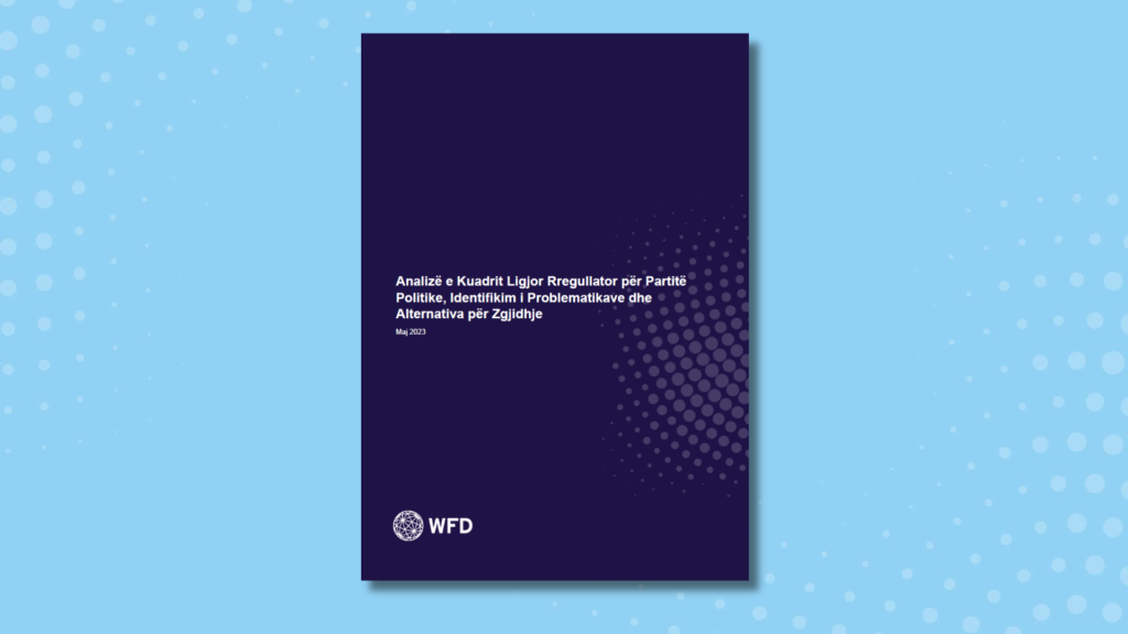Publication on the regulatory legal framework of political parties in Albania 