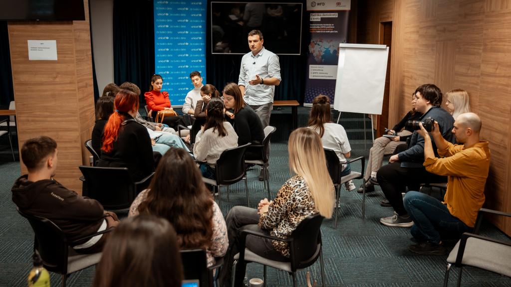Parliamentorship event in Serbia