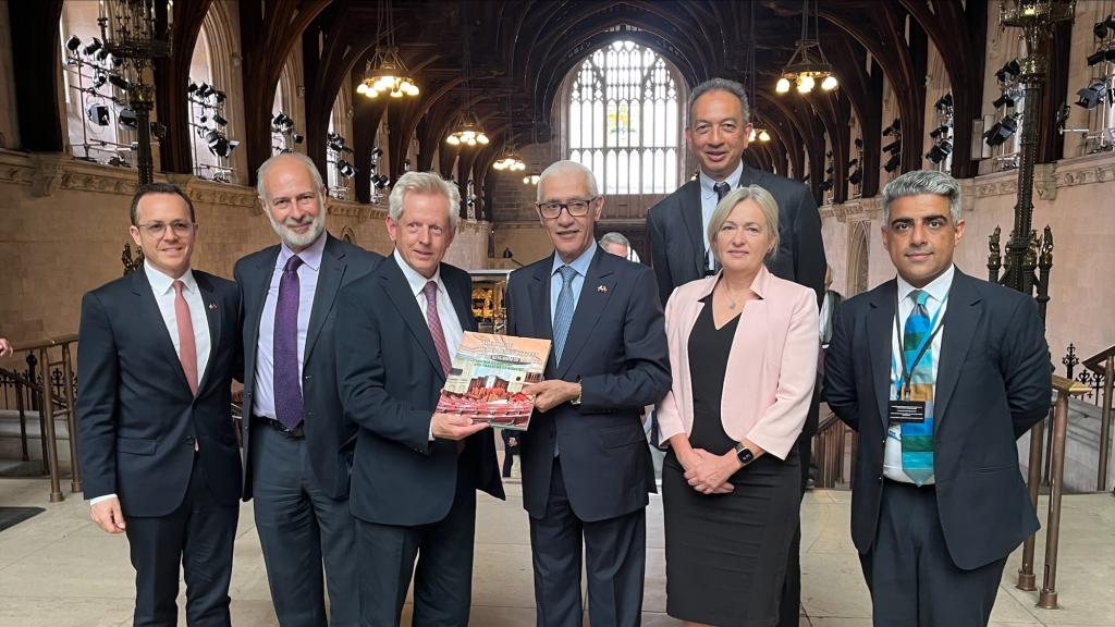 Morocco delegation at UK parliament