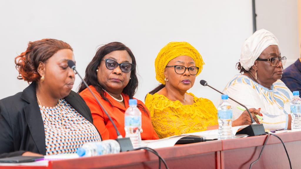 Women at Sierra Leone event
