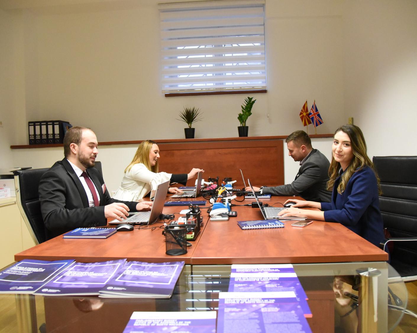Parliamentary budget office staff in North Macedonia