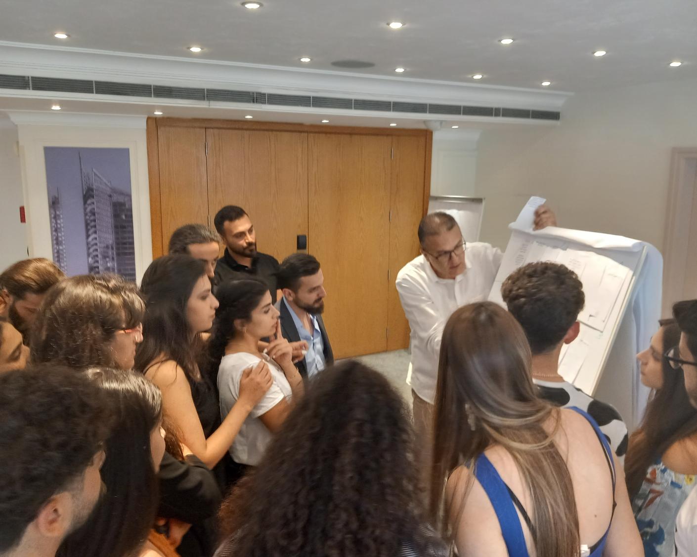 Training on development of evidence-based policy briefs for youth groups in Lebanon