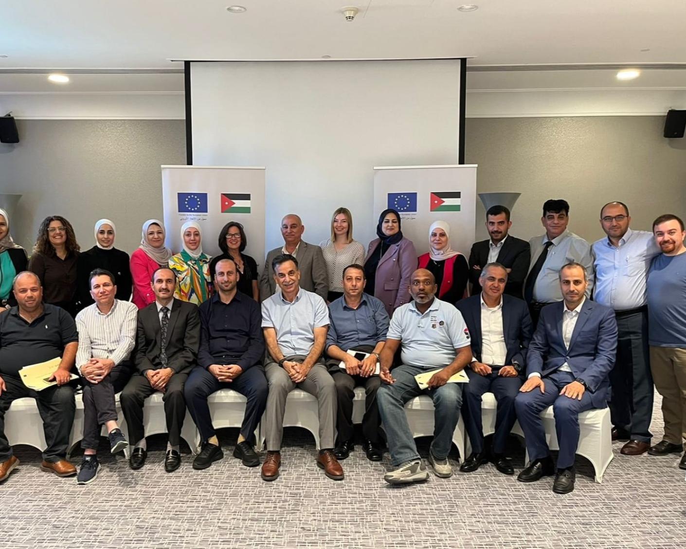Group photo programme in Jordan