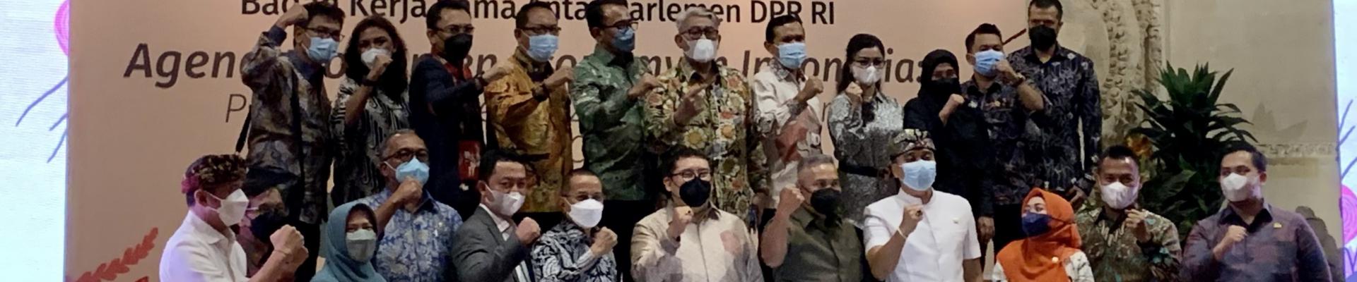 Indonesian MPs at the Green Economy White Paper Launch