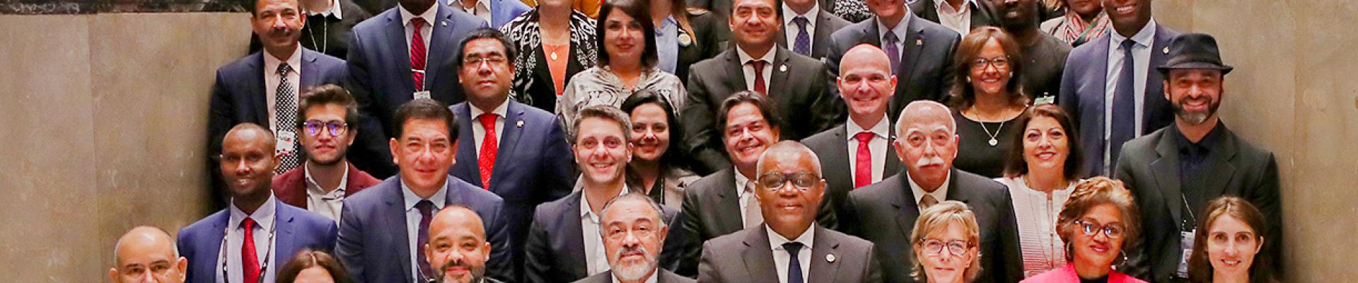 Parliamentarians at GLOW event 2019