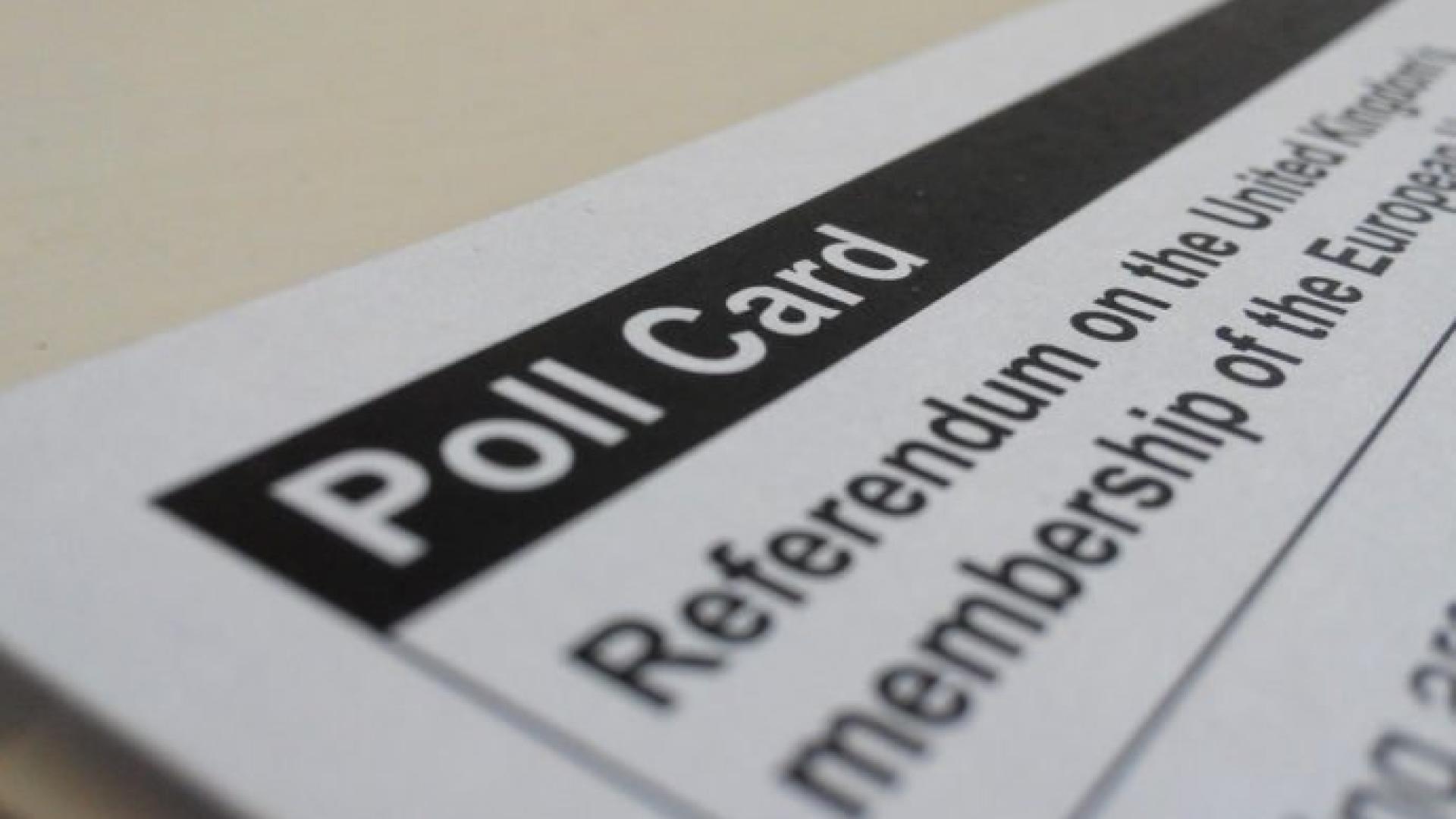 Referendum poll card