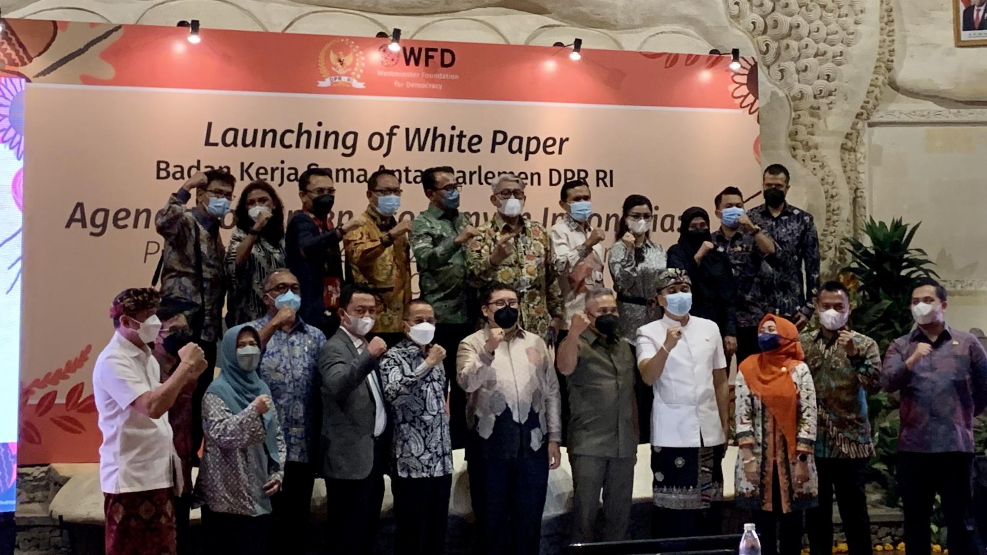 Indonesian MPs at the Green Economy White Paper Launch