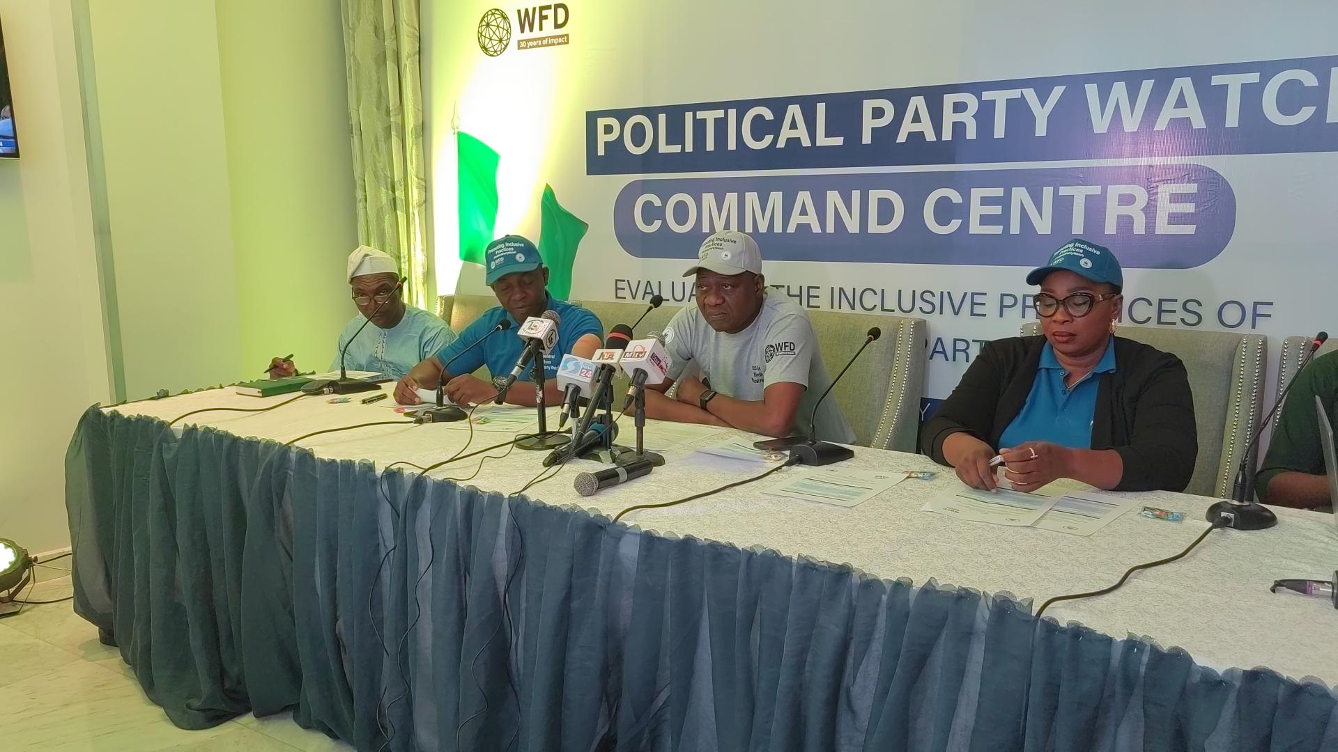 Political party watch command Centre during the Nigeria 2023 general Elections