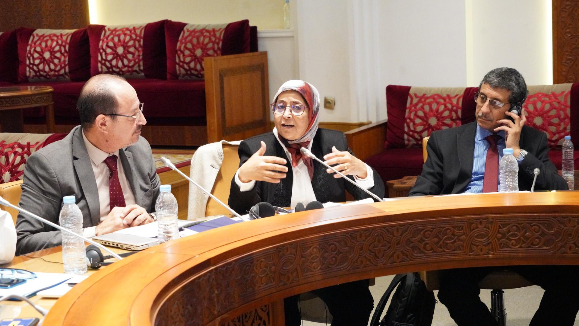 Participant at an ED event in Morocco