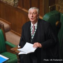 The Speaker in the House of Commons